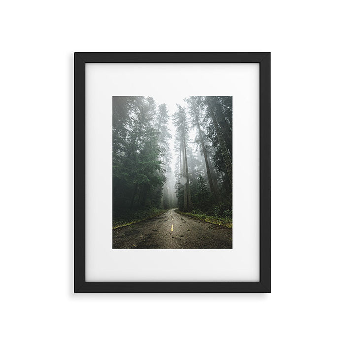 The Redwood Road Framed Art Print Gallery Image 1