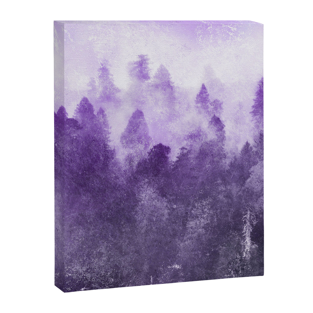 Ultra Violet Adventure Forest Canvas Print Gallery Image 6