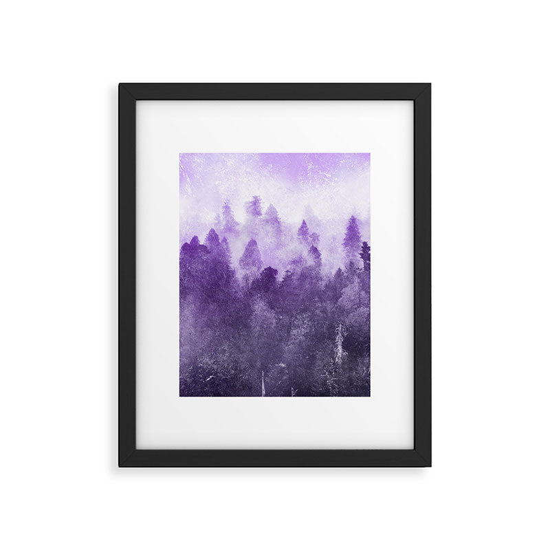 Ultra Violet Adventure Forest Framed Art Print Gallery Image 5