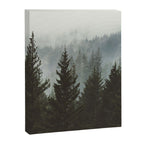 Wanderlust Forest II - Mountain Adventure in Foggy Woods Canvas Print Gallery Image 6