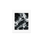 Waves - Black and White Abstract Art Print Gallery Image 1