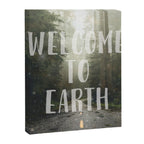 WELCOME TO EARTH Canvas Print Gallery Image 6