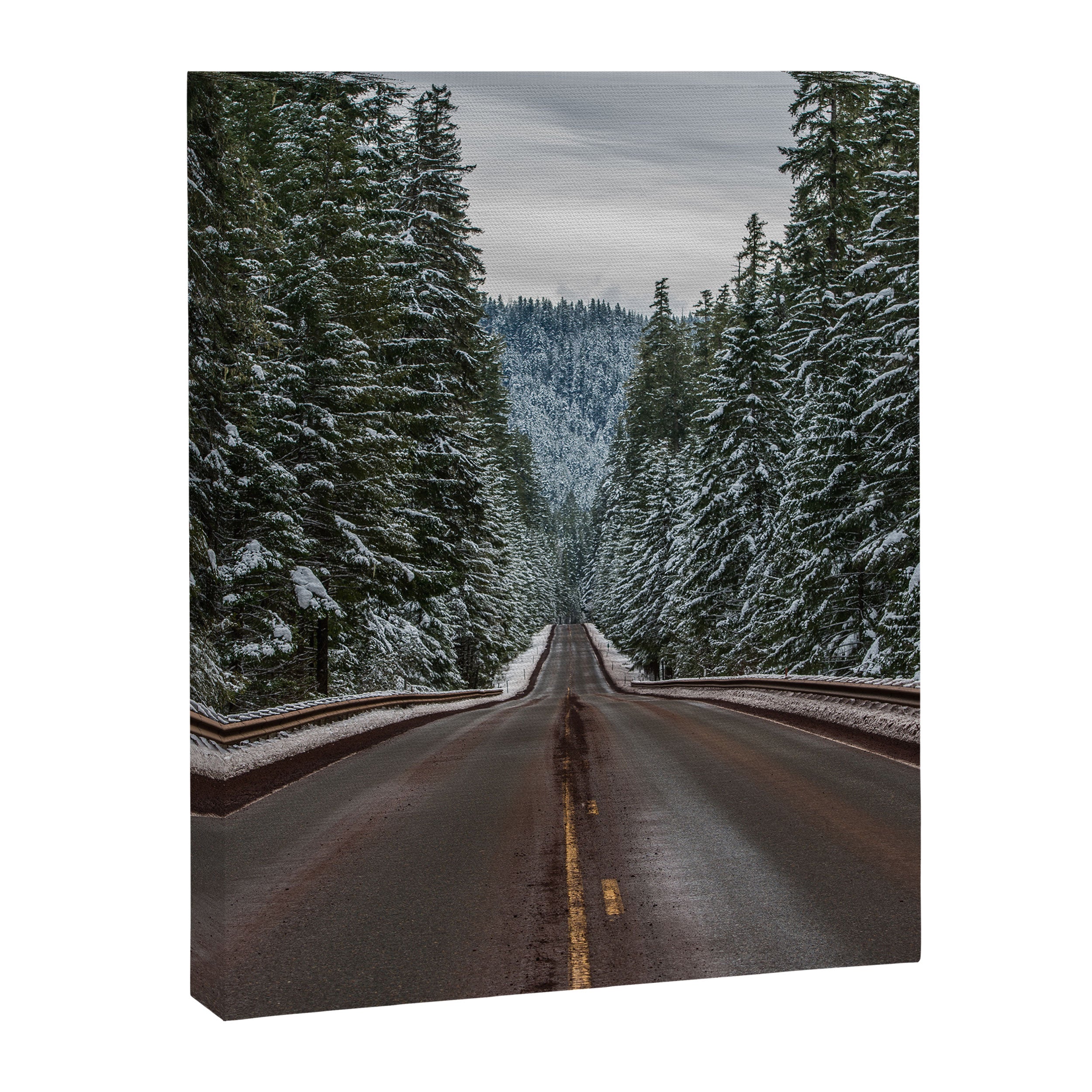 Winter Road Trip - Pacific Northwest Nature Photography Canvas Print Gallery Image 6