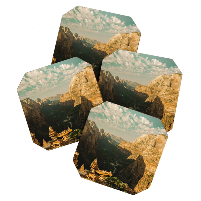 Zion Mornings - National Parks Nature Photography Coaster Gallery Image 1
