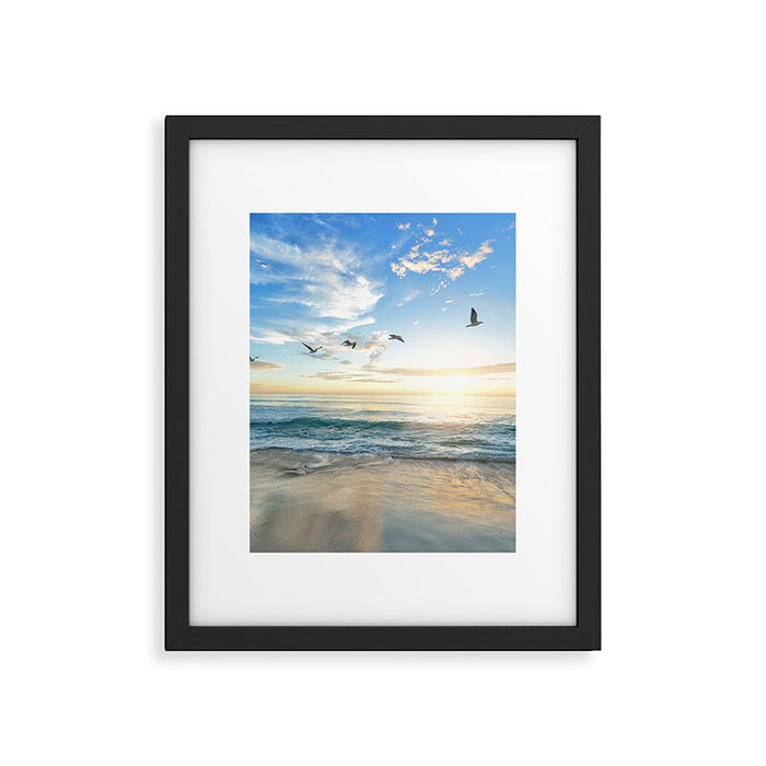 Beach Scene 34 Framed Art Print Gallery Image 1