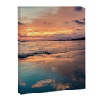 Beautiful Summer Beach Sunset Reflection Canvas Print Gallery Image 6