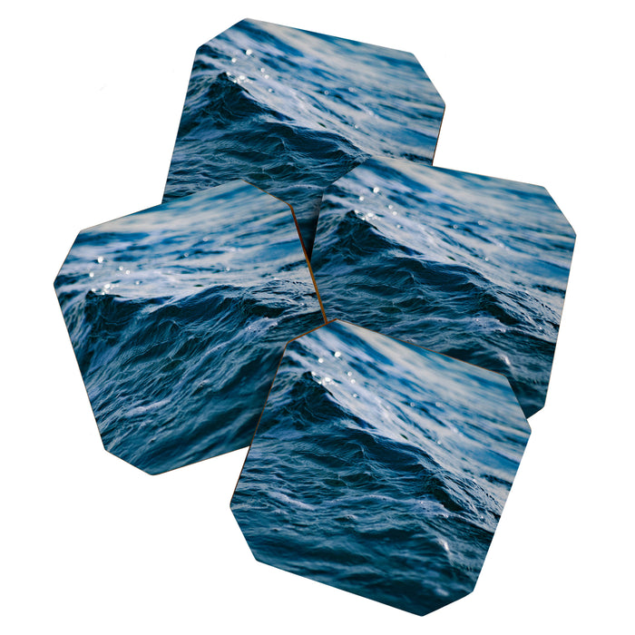 Blue Ocean Waves Coaster Gallery Image 1