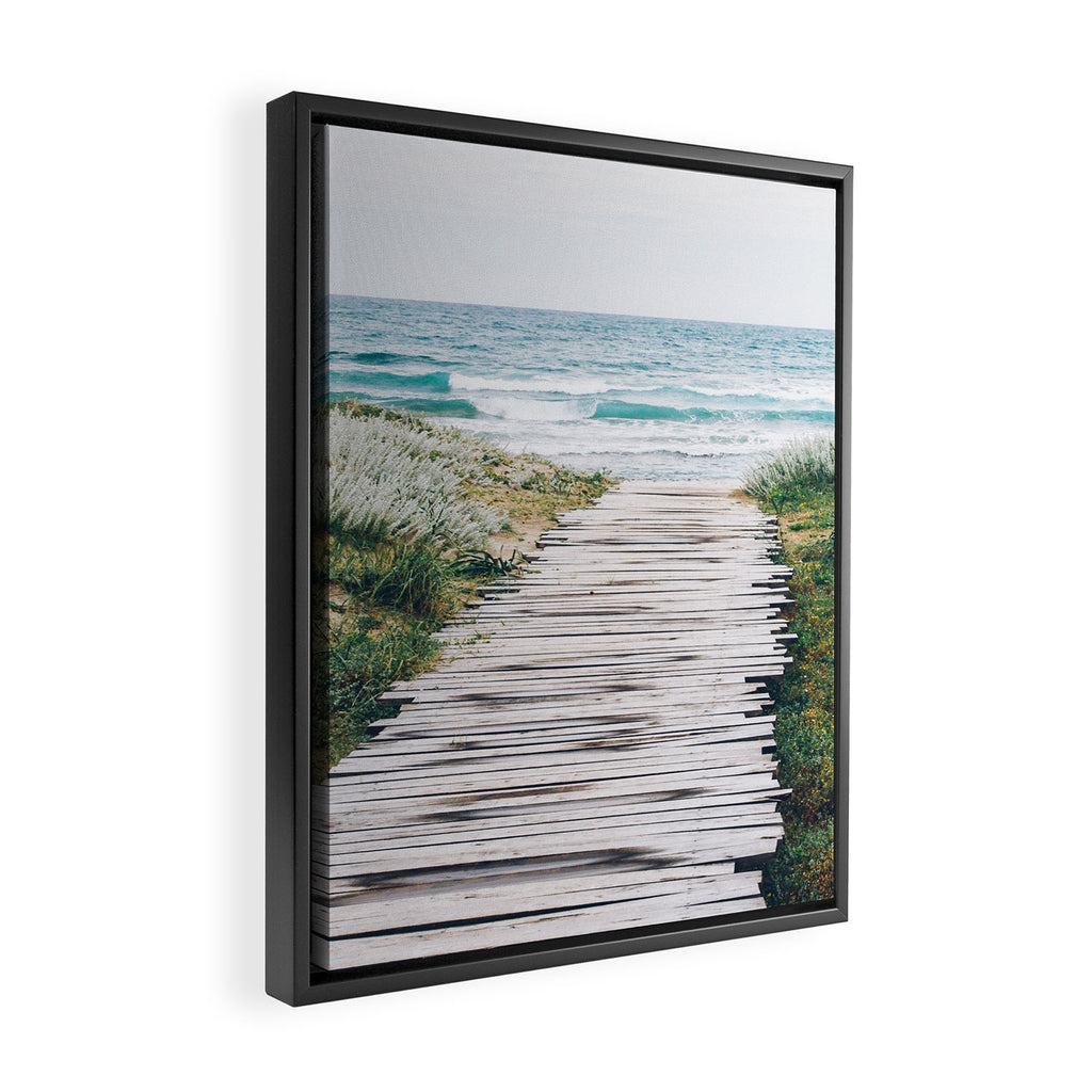 Path to my Heart Framed Canvas Print Gallery Image 2