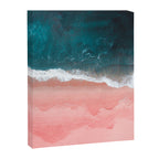 Turquoise Sea Pastel Beach III Canvas Print Gallery Image 6