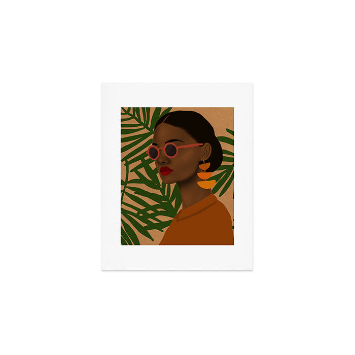girl in shades Art Print Gallery Image 1