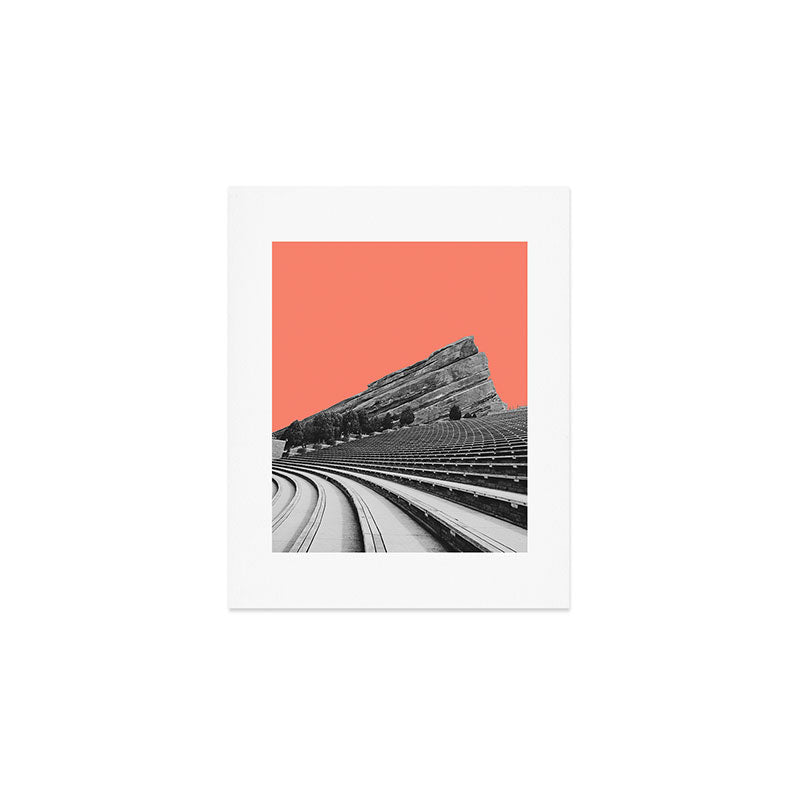 Red Rocks Amphitheater  Art Print Gallery Image 1