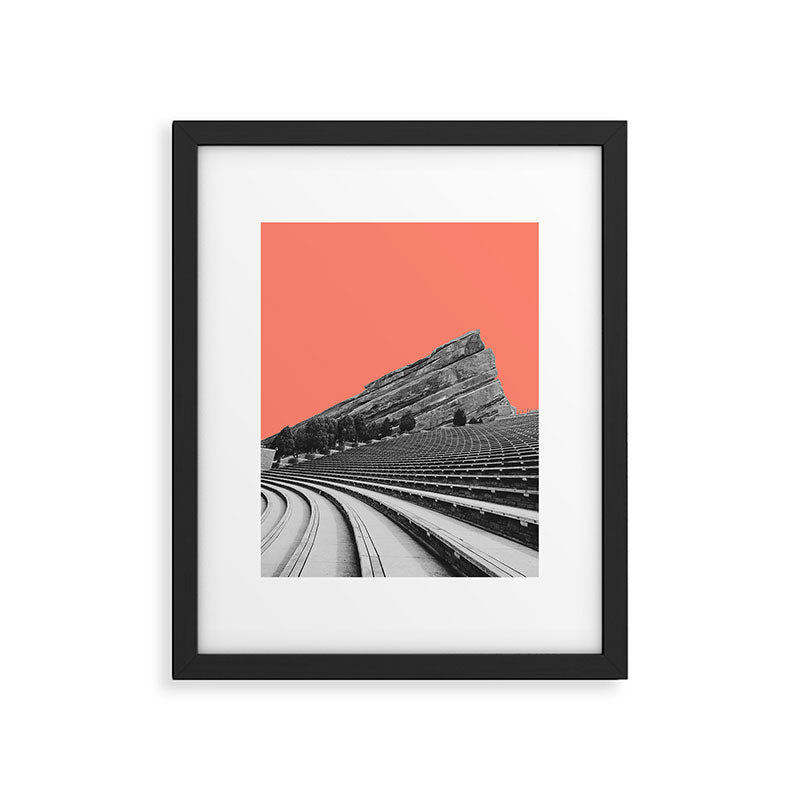 Red Rocks Amphitheater  Framed Art Print Gallery Image 4