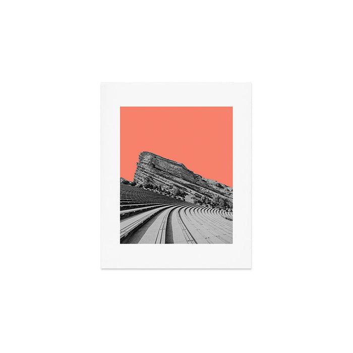 Red Rocks Art Print Gallery Image 1