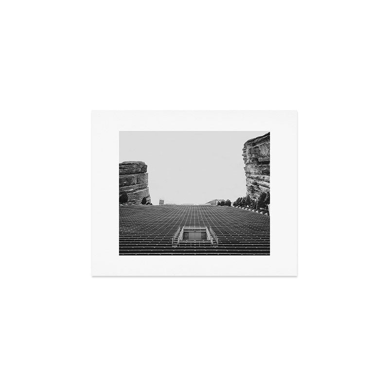 Red Rocks Art Print Gallery Image 1