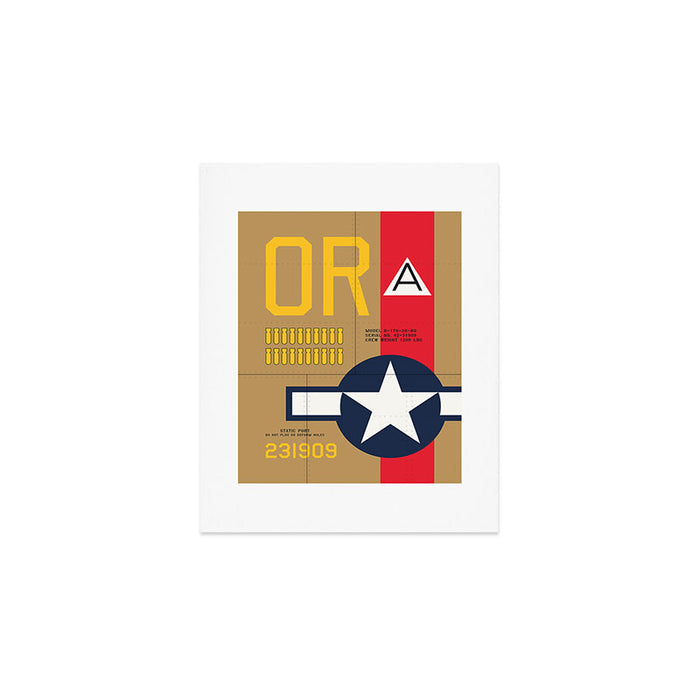 Aircraft Markings - USA B-17 Art Print Gallery Image 1