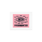Tuna Anatomy Japanese Maguro Sushi - Coral Art Print Gallery Image 1
