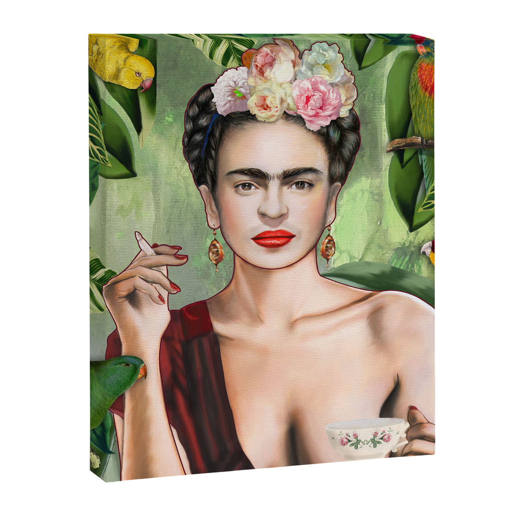 Frida con Amigos Canvas Print Gallery Image 8