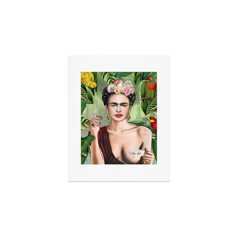 Frida con Amigos Art Print Gallery Image 1