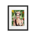 Frida con Amigos Framed Art Print Gallery Image 6