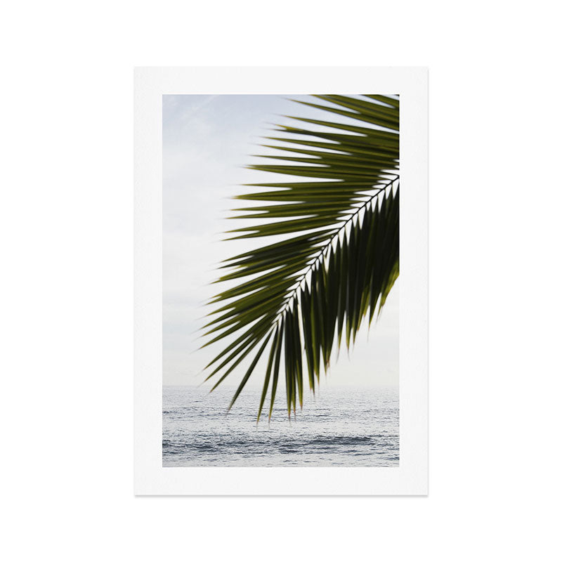 Beach Palm Art Print Gallery Image 1