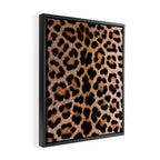 Cheetah Print Framed Canvas Print Gallery Image 2