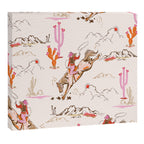 Equestrian Cowgirl Western Rodeo Pattern Canvas Print Gallery Image 12