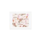 Equestrian Cowgirl Western Rodeo Pattern Art Print Gallery Image 1