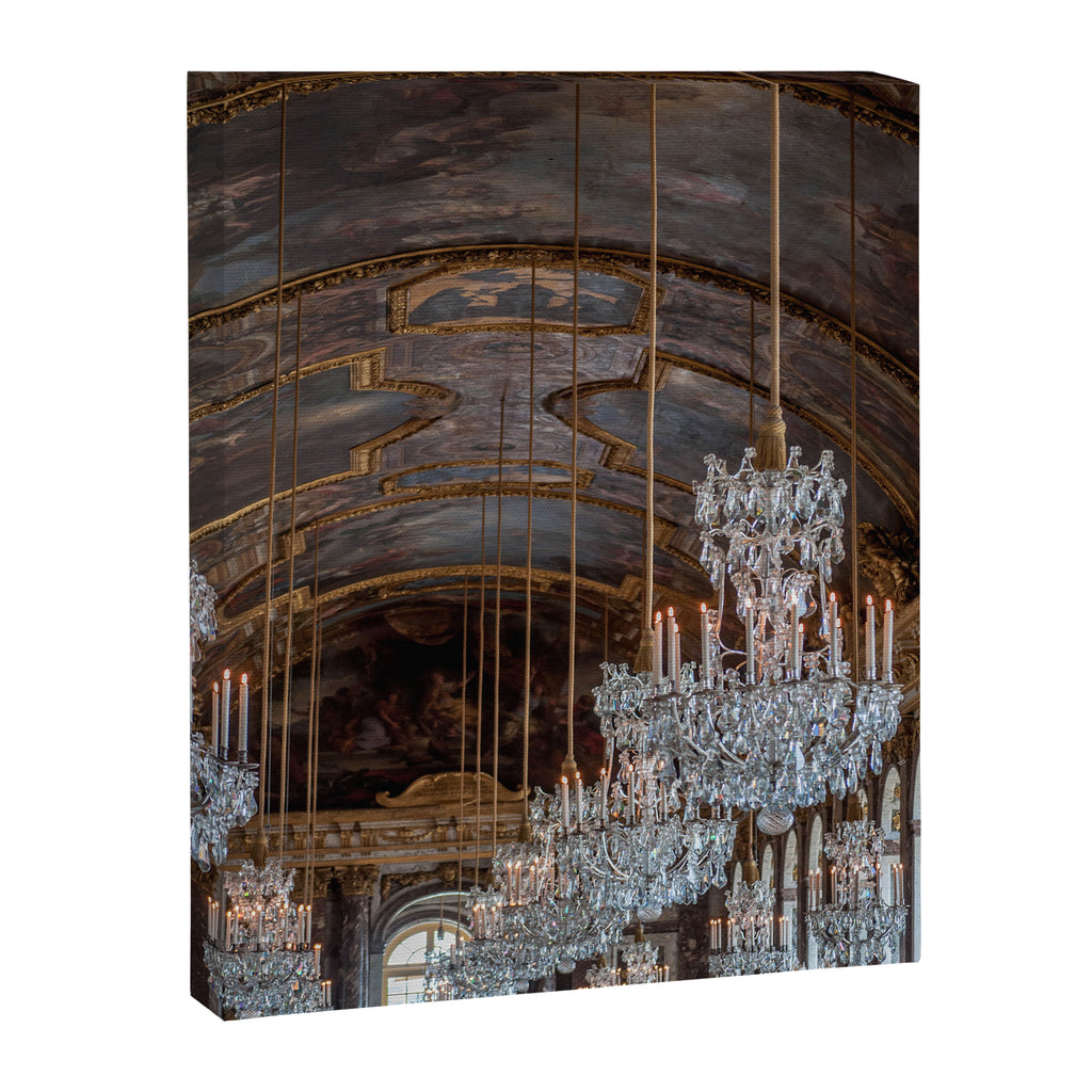 French Palace Chandeliers Canvas Print Gallery Image 6