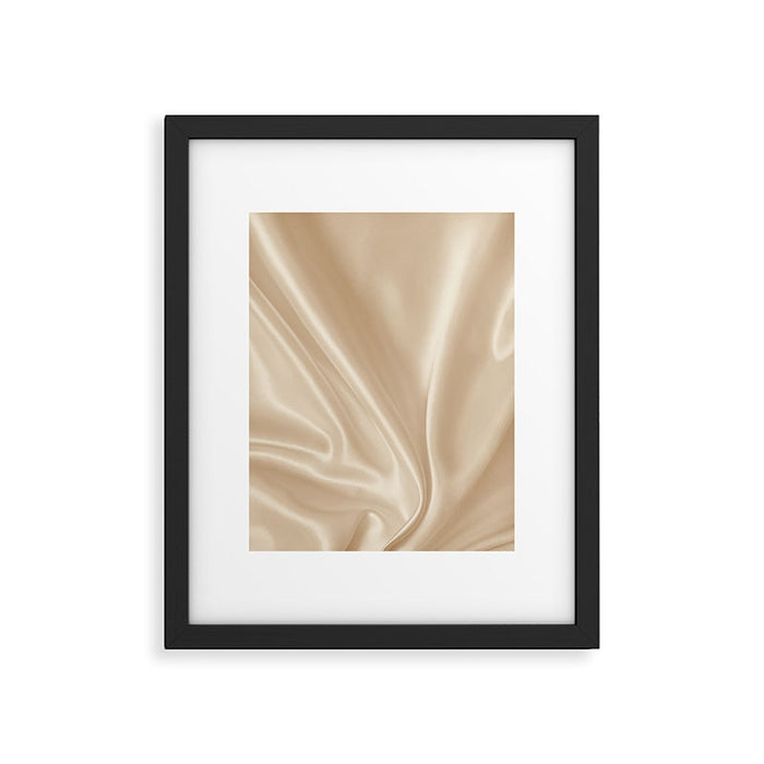 Gold Silk  Framed Art Print Gallery Image 1