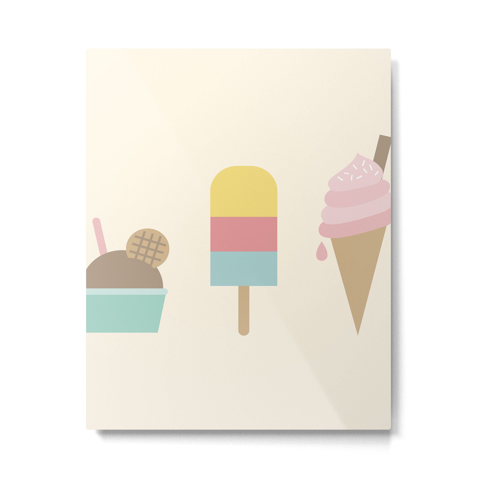 Ice Cream Metal Print Gallery Image 6