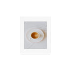 Latte, White Marble Art Print Gallery Image 1
