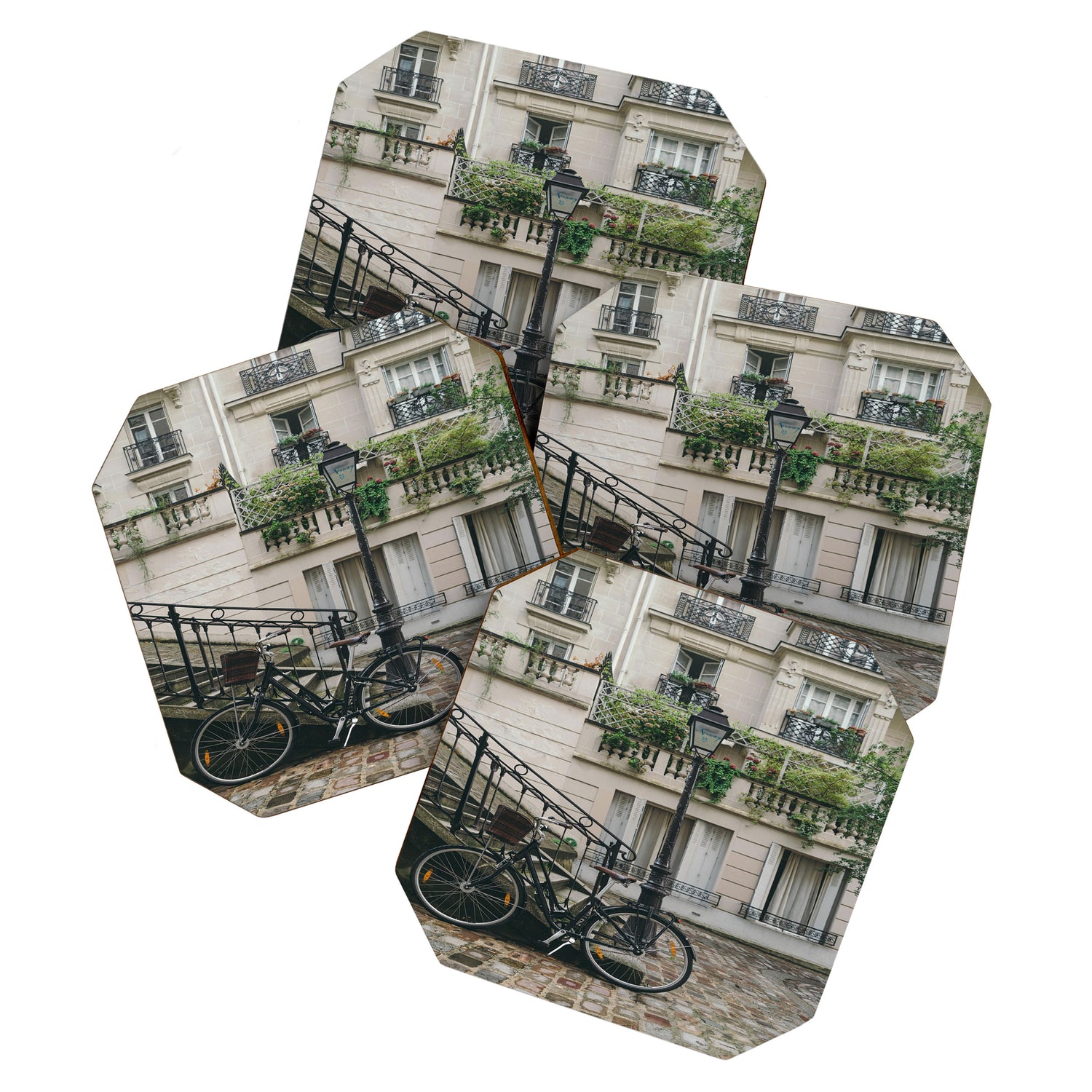 Montmartre, Paris, France, Bicycle Boulevard Coaster Gallery Image 1