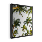 Palm Trees Framed Canvas Print Gallery Image 2