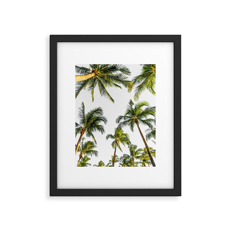 Palm Trees Framed Art Print Gallery Image 5