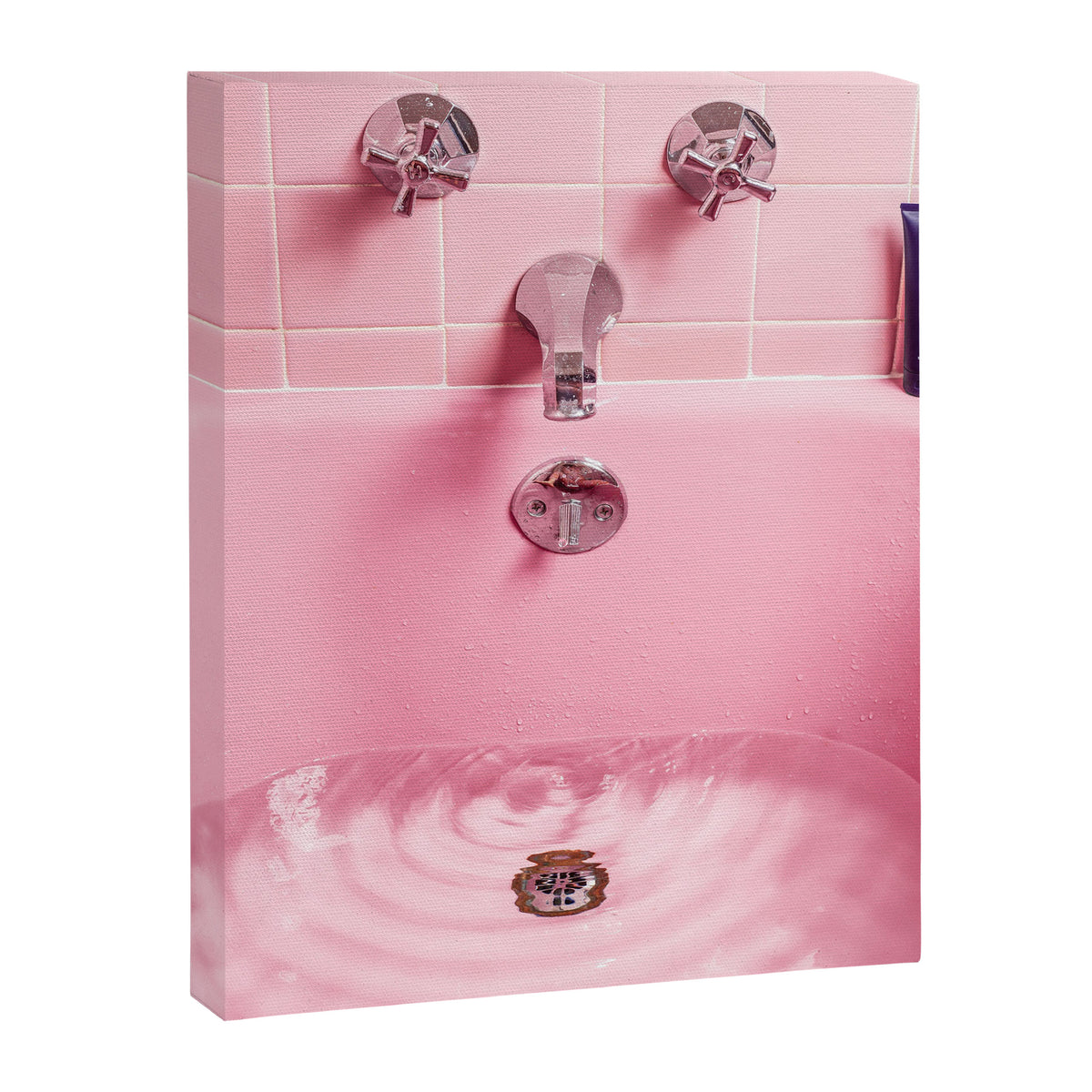 Pink Bathtub Canvas Print Gallery Image 6