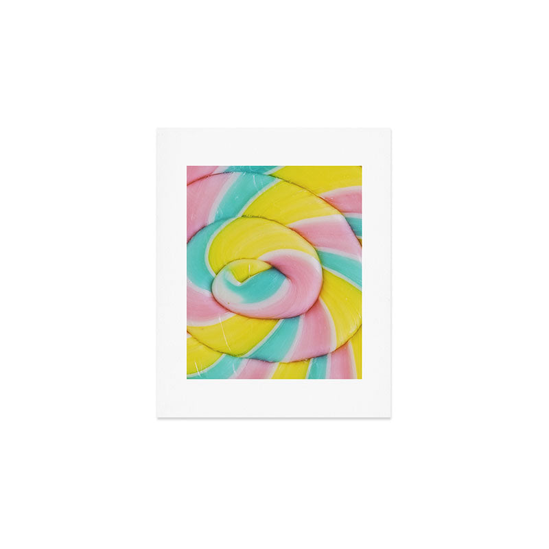 Rainbow Lollipop Art Print Gallery Image 1