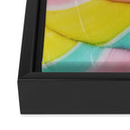 Rainbow Lollipop Framed Canvas Print Gallery Image 3