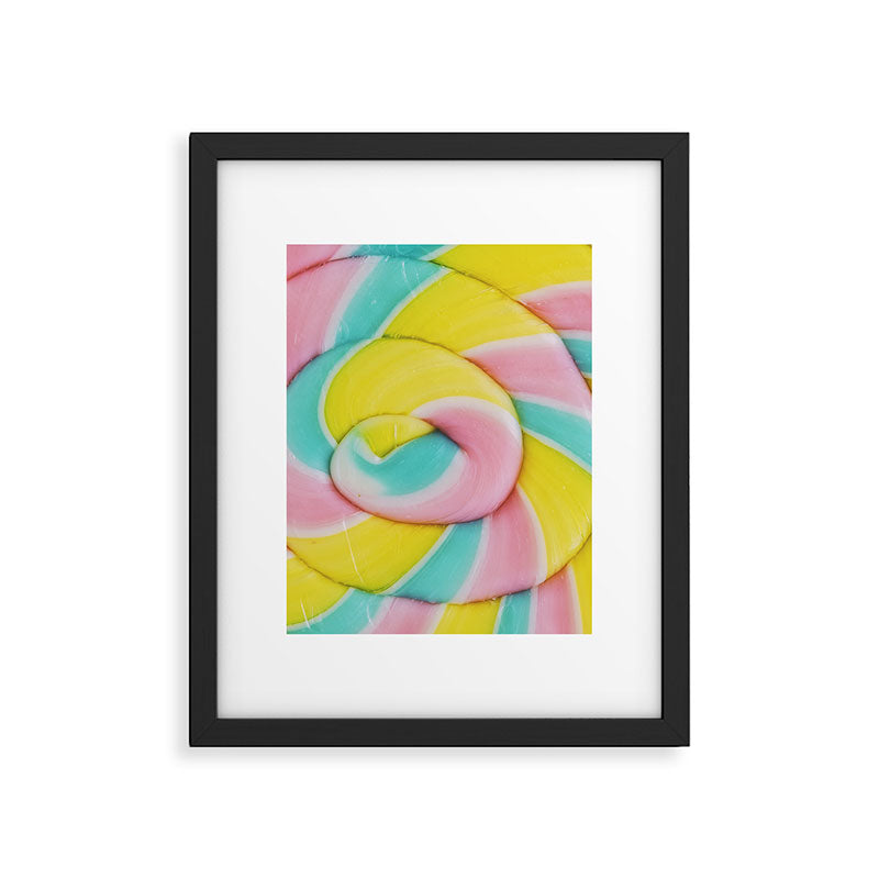 Rainbow Lollipop Framed Art Print Gallery Image 5