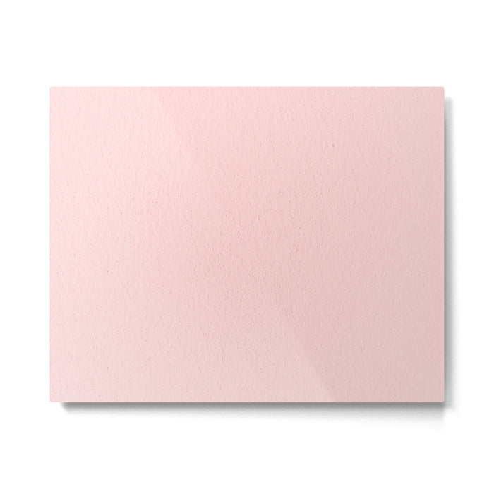 Solid Blush Pink Metal Print Gallery Image 1