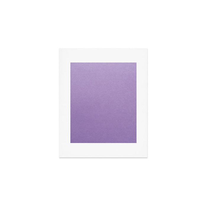 Solid Light Purple Art Print Gallery Image 1