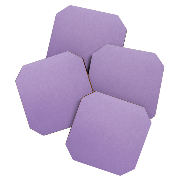 Solid Light Purple Coaster Gallery Image 1
