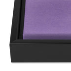 Solid Light Purple Framed Canvas Print Gallery Image 3