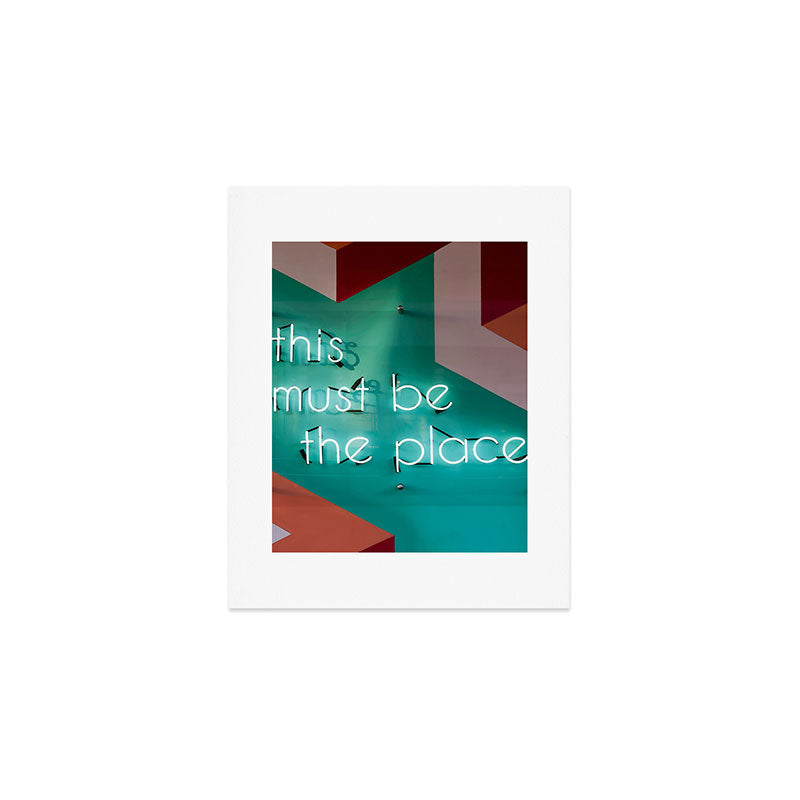 This Must Be The Place Art Print Gallery Image 1
