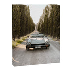 Tuscany, Italy, Retro Convertible Canvas Print Gallery Image 6