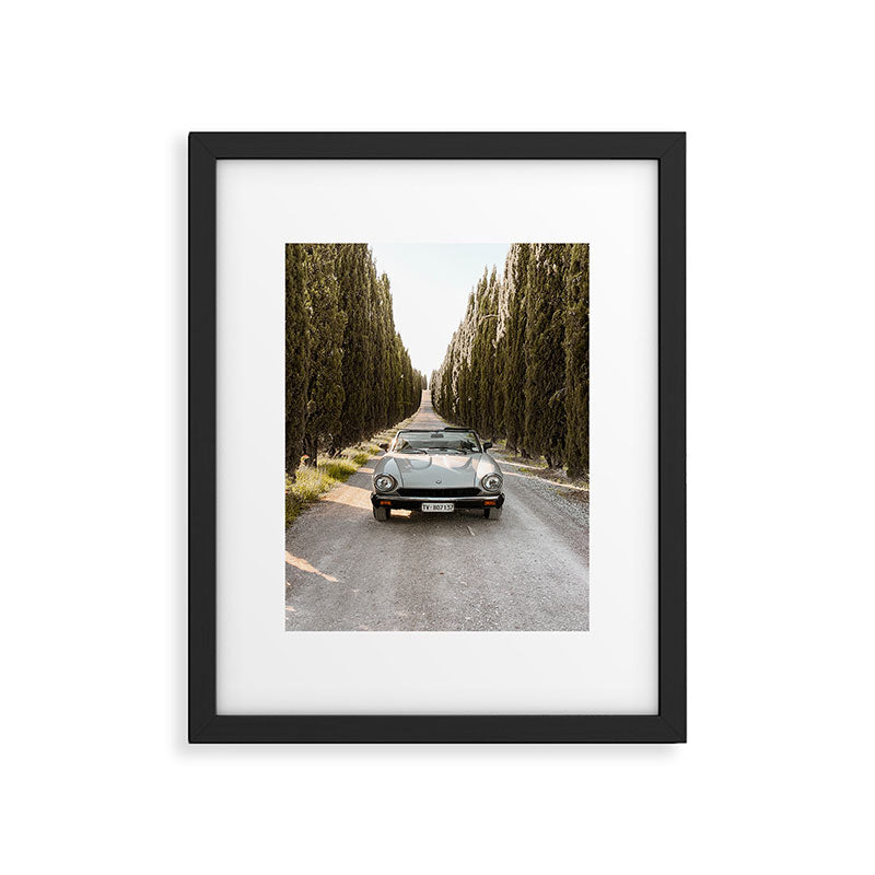 Tuscany, Italy, Retro Convertible Framed Art Print Gallery Image 5