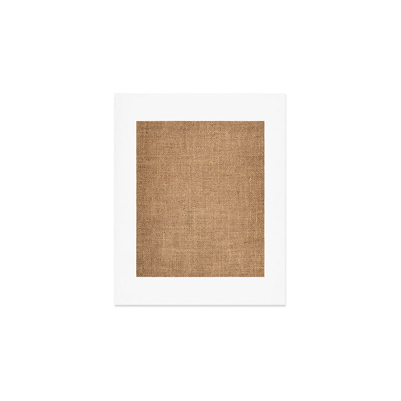 Burlap Fabric 2.0 Art Print Gallery Image 1