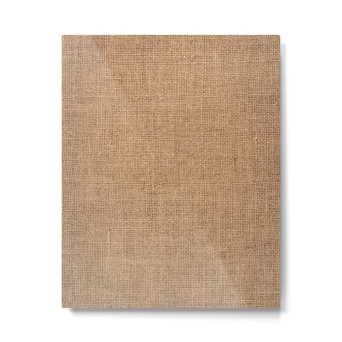 Burlap Fabric 2.0 Metal Print Gallery Image 1