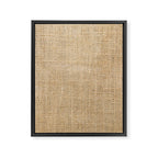 Burlap Fabric Framed Canvas Print Gallery Image 8