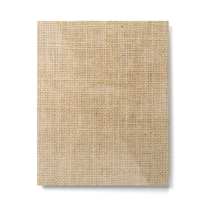 Burlap Fabric Metal Print Gallery Image 1