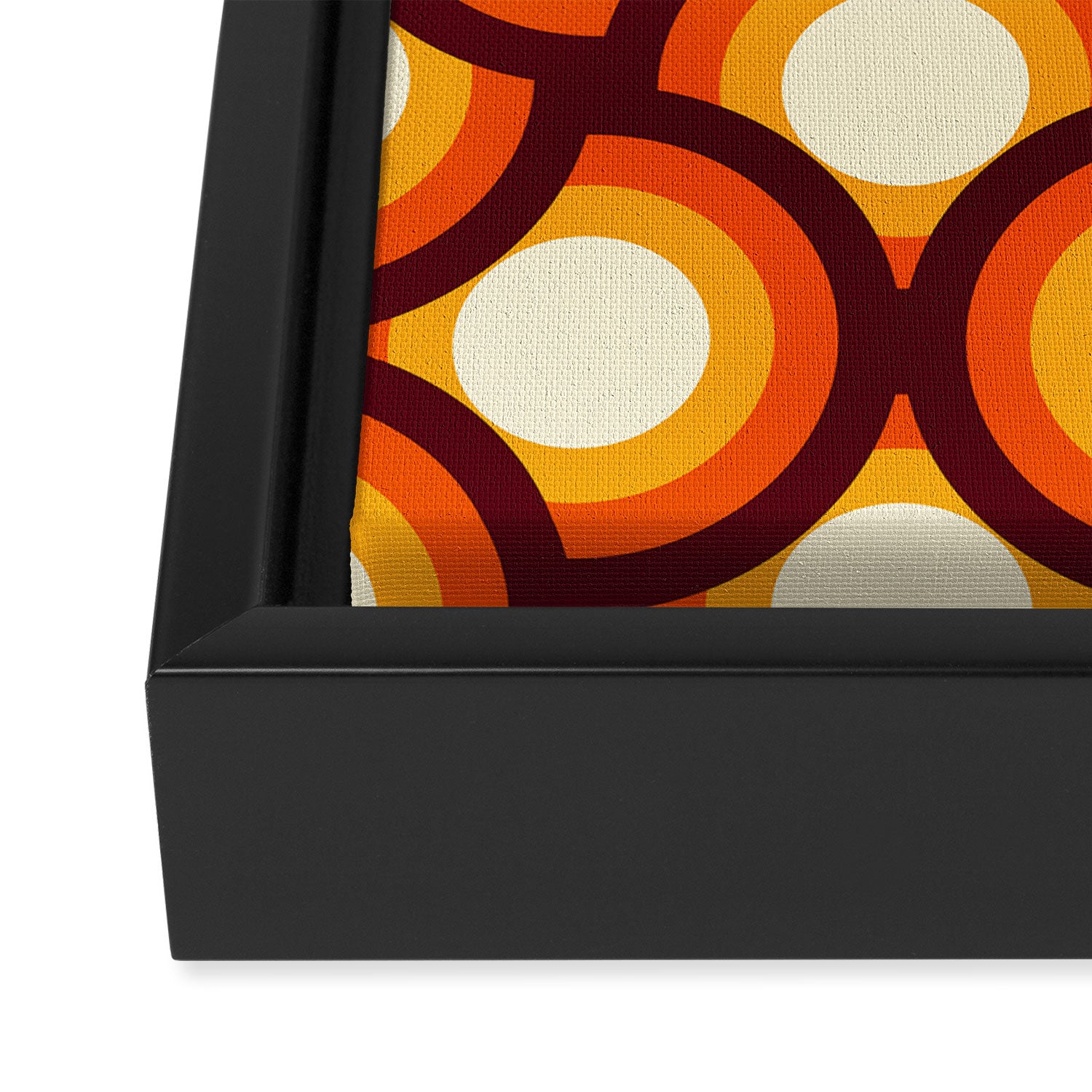 Mid Century Modern 60 Framed Canvas Print Gallery Image 3